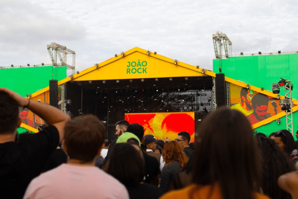 Foto do Palco João Rock 2022
